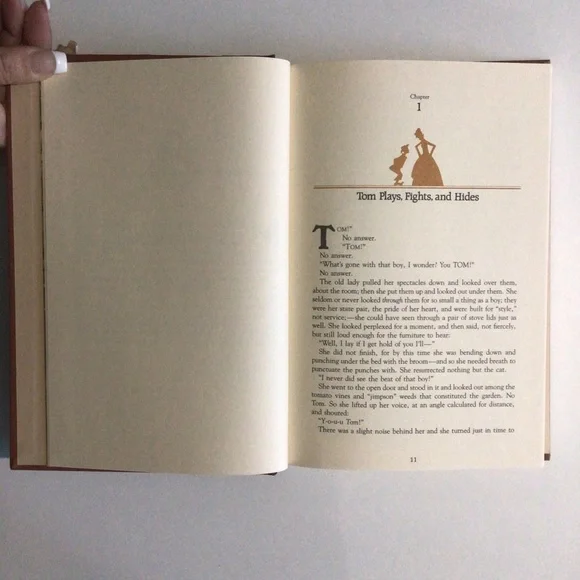 Tom Sawyer by Mark Twain Hardcover Book - Picture 8 of 14